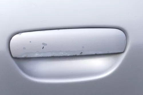 Audi A4 B5 Tür nur Türblatt hinten links grau silber LY7W - Facelift (162131)