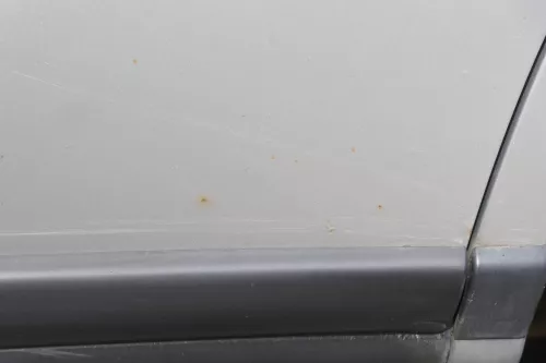 Audi A4 B5 Tür nur Türblatt hinten links grau silber LY7W - Facelift (162131)