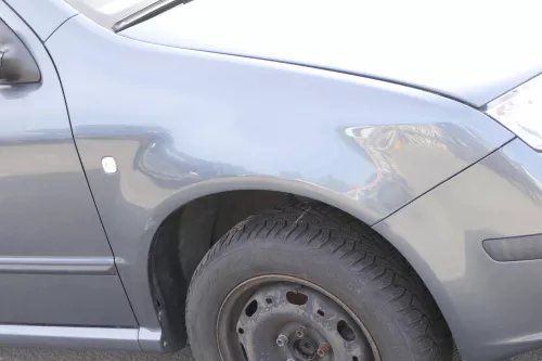 Skoda Fabia 6Y Kotflügel vorne rechts grau LF7V auch Kombi (162154)