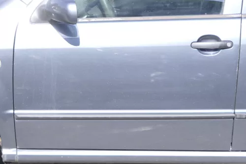 Skoda Fabia 6Y Kombi + Limousine Tür vorne links Fahrertür grau LF7V ohneAnbaute (162158)