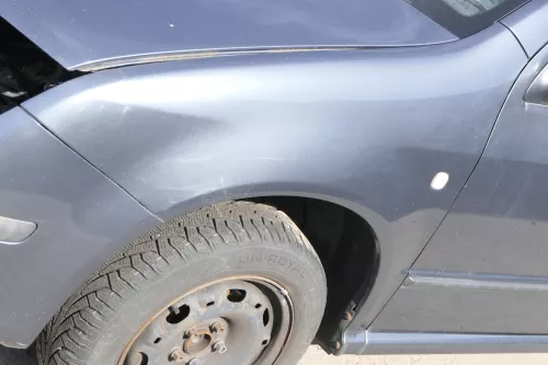 Skoda Fabia 6Y Kotflügel vorne links grau LF7V auch Kombi (162159)