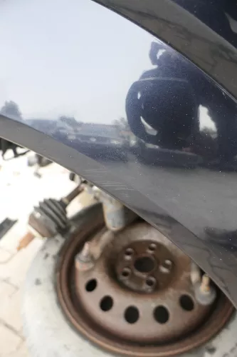 Audi A2 8Z Kotflügel vorne links blau LZ5Q kobaltblau c (162183)