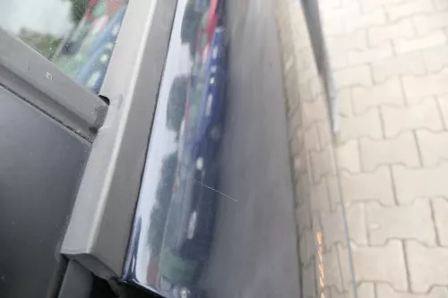 Audi A2 8Z Tür mit Türblatt hinten links blau LZ5Q kobaltblau - ohne Anbauteile (162187)