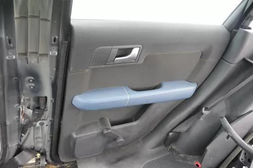 Audi A2 8Z Türverkleidung Verkleidung Tür hinten rechts blau schwarz neptunblau (162191)