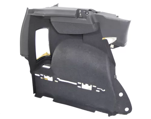 Audi A2 8Z Abdeckung Verkleidung Kofferraum hinten links 8Z0863879AN schwarz (162215)
