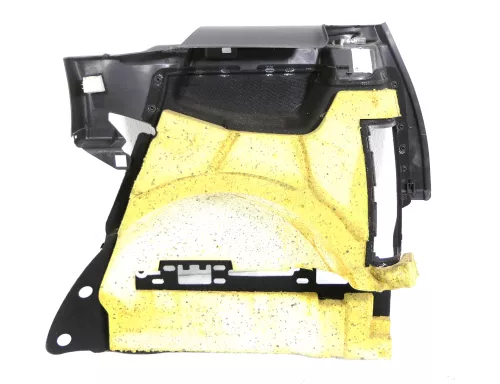 Audi A2 8Z Abdeckung Verkleidung Kofferraum hinten links 8Z0863879AN schwarz (162215)