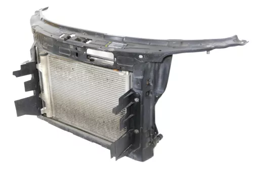 Skoda Roomster Fabia 5J Schloßträger mit Kühler Kondensator Lüfter 1.9 TDI Benzi (162293)