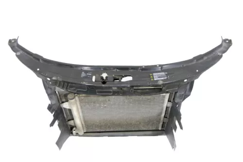 Skoda Roomster Fabia 5J Schloßträger mit Kühler Kondensator Lüfter 1.9 TDI Benzi (162293)