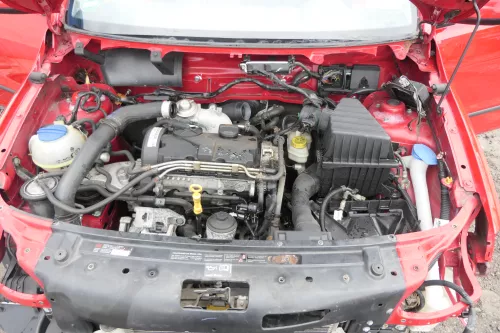 VW Polo 9N Ib Ladeluftschlauch Schlauch Rohr 6Q0145770R 1,4 TDI BNM