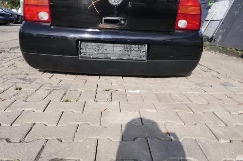 VW Lupo Stoßstange hinten Heckstoßstange Stoßfänger schwaz L041 162350