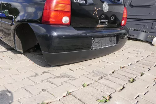 VW Lupo Stoßstange hinten Heckstoßstange Stoßfänger schwaz L041 162350 (162350)