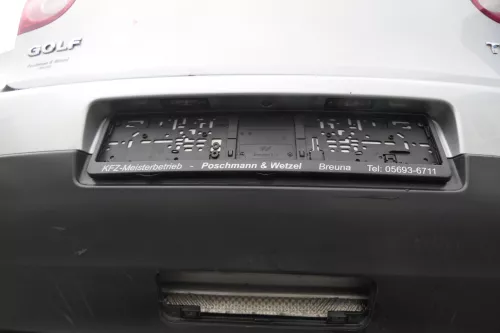 VW Golf 5 1K Limousine Stoßstange hinten Heckstoßstange silber LA7W (162378)