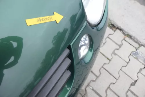 VW Lupo Motorhaube Klappe Frontklappe Haube vorne grün LA6N (162381)