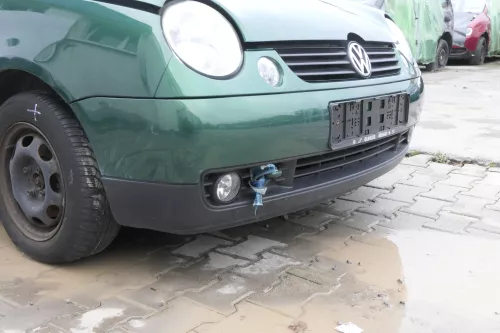 VW Lupo 6x Stoßstange vorne Frontstoßstange Stoßfänger grün LA6N (162383)