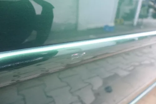 VW Lupo Seat Arosa Tür vorne rechts Beifahrertür grün LA6N (für elektr.Fenst (162385)