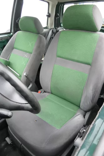 Seat Arosa Lupo Sitz vorne links Fahrersitz Höhenverstellung grün 