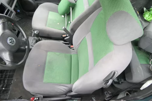 Seat Arosa Lupo Sitz vorne links Fahrersitz Höhenverstellung grün  (162393)