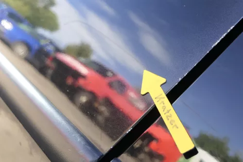 VW Golf 4 Bora Tür vorne links Fahrertür 2/3-Türer schwarz L041 ohne (162426)