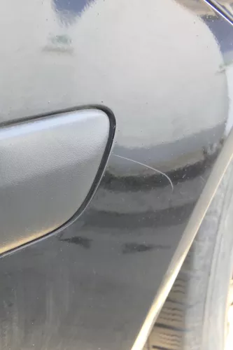 VW Golf 4 Limousine Stoßstange hinten Heckstoßstange Stoßfänger schwarz L041 (162430)