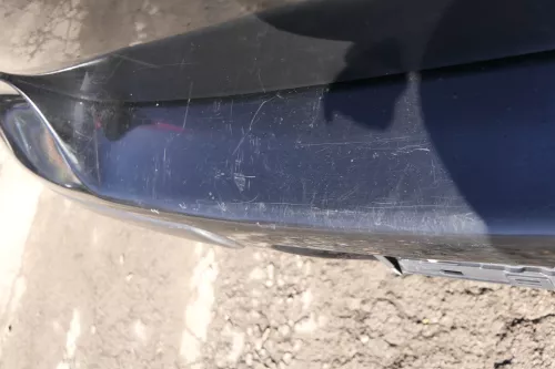 VW Golf 4 Limousine Stoßstange hinten Heckstoßstange Stoßfänger schwarz L041 (162430)