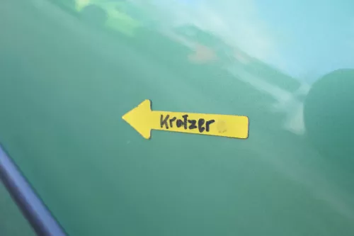 VW Golf 4 Tür vorne links Fahrertür 2/3-Türer grün LA6P ohneAnbauteile (162594)