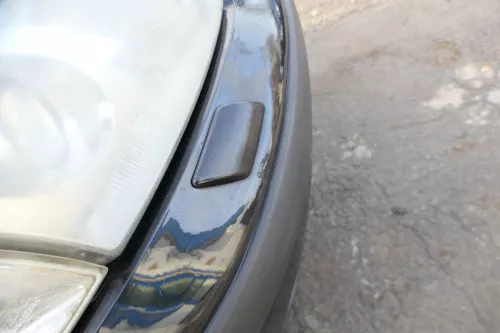 VW Passat 3B Stoßstange vorne Frontstoßstange Stoßfänger vorn schwarz LC9Z SWR (162639)