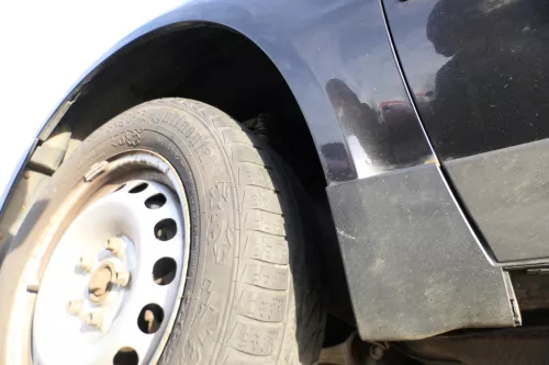 VW Passat 3B Kotflügel vorne links schwarz LC9Z blackmagic (162646)