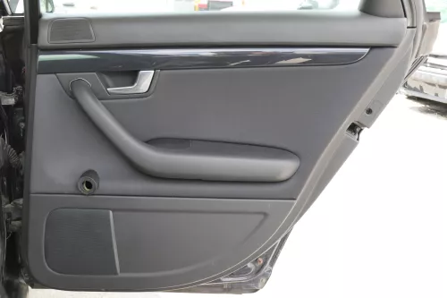 4x Audi A4 8E B6 Türverkleidung Verkleidung Tür vorne + hinten schwarz links (162705)