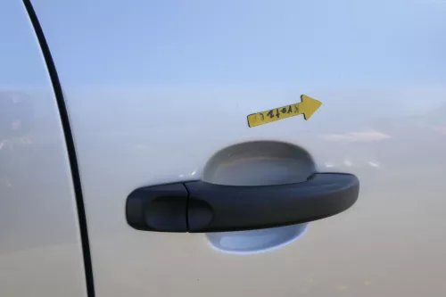 VW Amarok 2H Tür vorne rechts Beifahrertür silber LA7W - ohne Anbauteile (162811)