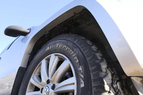 VW Amarok 2H Kotflügel vorne rechts silber LA7W reflexsilber metallic - BILDER!! (162813)