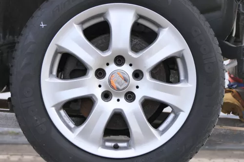 Audi A4 8E A6 4B Alufelgen 205/55 R16 91H Winterreifen Reifen wechseln KBA 46312 (162983)