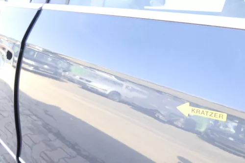 VW Passat 3C Kombi Variant Tür hinten links LC5F blau grau -OHNE Anbauteile c (163018)