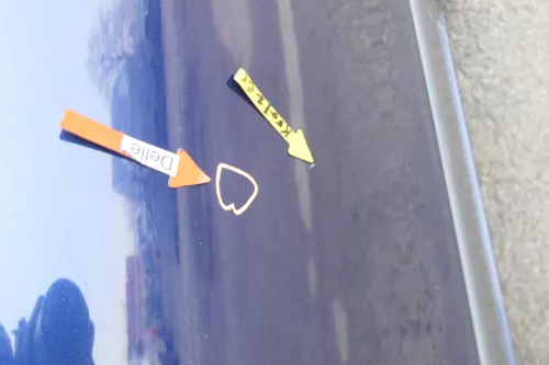 Seat Leon Toledo 1M Tür hinten links Fahrerseite blau LB5N - ohne Anbauteile (163160)