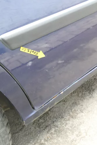 Seat Leon Toledo 1M Tür hinten rechts Beifahrerseite blau LB5N -ohne Anbauteile (163163)