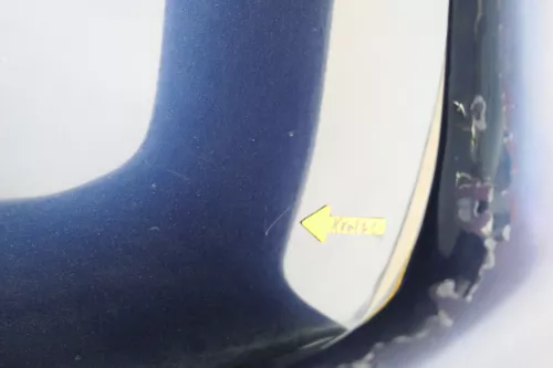 Seat Toledo 1M Limousine Limo Heckklappe Klappe hinten blau LB5N Spoiler Tuning (163164)