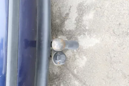 Seat Toledo 1M Stoßstange Heckstoßstange hinten blau LB5N (163169)