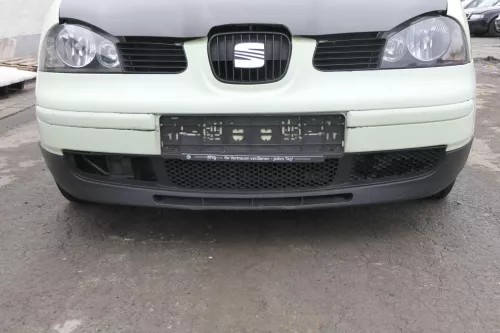 Seat Arosa 6H Stoßstange Frontstoßstange vorne gelb grün Facelift -evtl LS6G