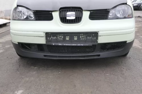 Seat Arosa 6H Stoßstange Frontstoßstange vorne gelb grün Facelift -evtl LS6G