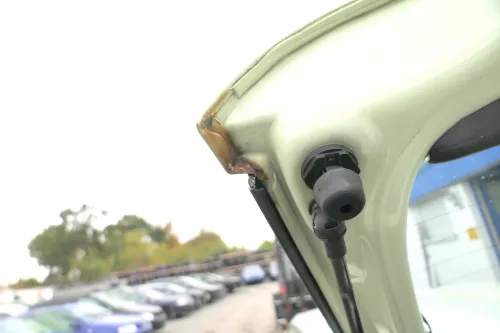 Arosa 6H Heckklappe Klappe hinten Kofferraumklappe gelb grün evtl LS6G Facelfift (163283)