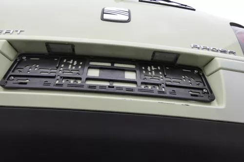 Seat Arosa 6H Stoßstange hinten gelb grün Facelift Heckstoßstange (evtl. LS6G ) (163284)