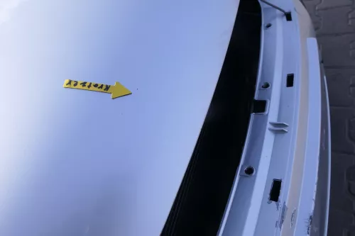 VW Passat 3BG Motorhaube Klappe vorne vorn Haube silber LA7W reflexsilber 163296 (163296)