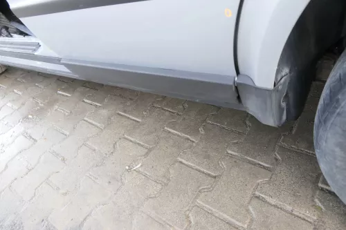VW Passat 3B 3BG Kombi Variant Tür hinten links silber LA7W reflexsilber (163299)