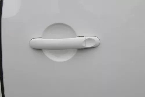 VW Caddy 2k SA Tür hinten links weiß LB9A Schiebetür (163319)