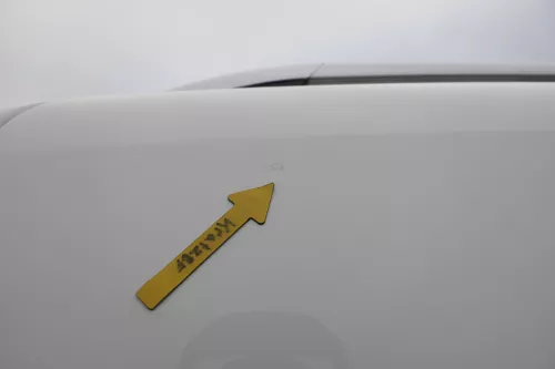 VW Caddy 2k SA Tür hinten links weiß LB9A Schiebetür (163319)