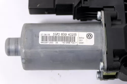 VW Golf 5 Plus 5M ektrischer Fensterheber Motor hinten rechts 1K0959704F L04 (163527)