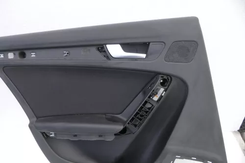 Audi A4 8K B8 Türverkleidung Verkleidung Tür vorne + hinten links + rechts schwa (163592)