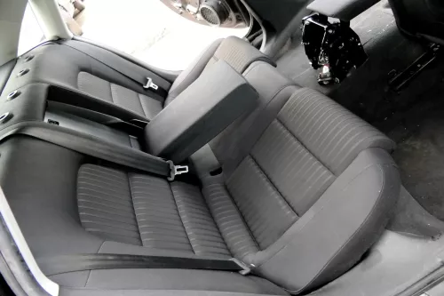 Audi A4 8K B8 Sitz Rückbank Rücksitzbank hinten 3-Punkt-Gurt schwarz soul (163597)