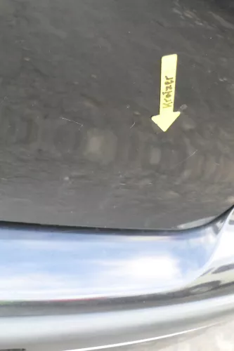 VW Polo 9N3 9N Heckklappe Kofferraumklappe Klappe schwarz LC9Z ohne Anbauteile (163764)