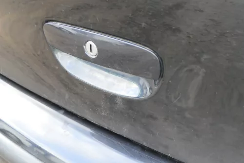 VW Polo 9N3 9N Heckklappe Kofferraumklappe Klappe schwarz LC9Z ohne Anbauteile (163764)