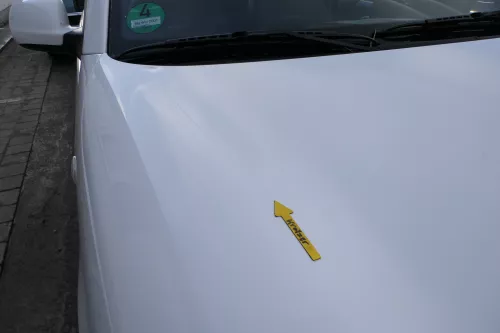 VW Lupo Motorhaube KLappe vorne weiß LB9A (163773)